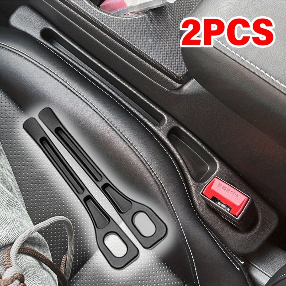 Car Accessories Website - กล่องเก็บของระหว่างเบาะรถยนต์ 2 ชิ้น ช่องเก็บของระหว่างเบาะ กล่องจัดระเบียบคอนโซล ตกแต่งภายในรถยนต์