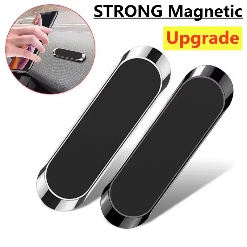 Car Accessories Phone Holder - ที่ยึดโทรศัพท์แม่เหล็กแบบติดรถยนต์ ที่วางโทรศัพท์ในรถยนต์ วัสดุโลหะผสมสังกะสี แม่เหล็กสำหรับยึด GPS ในรถยนต์