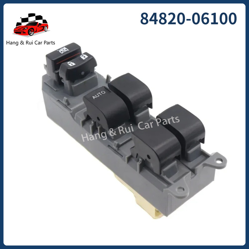 Car Accessories Inside - 84820-06100 สวิตช์ควบคุมกระจกไฟฟ้าด้านคนขับซ้าย สำหรับ Toyota Corolla RAV4
