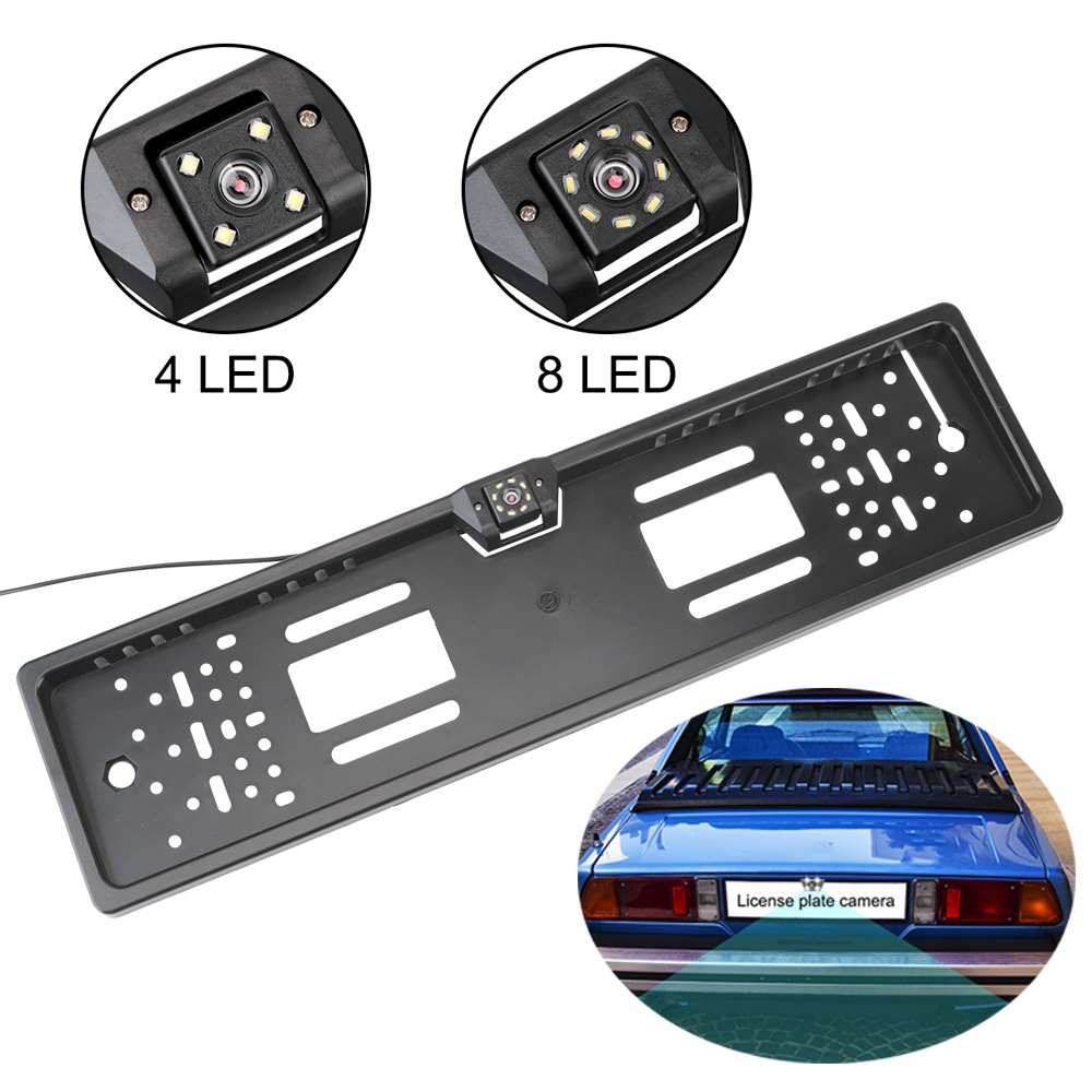 Car Accessories Uk - 12V รถดูด้านหลังกล้อง 4/8 LED ยุโรป UK