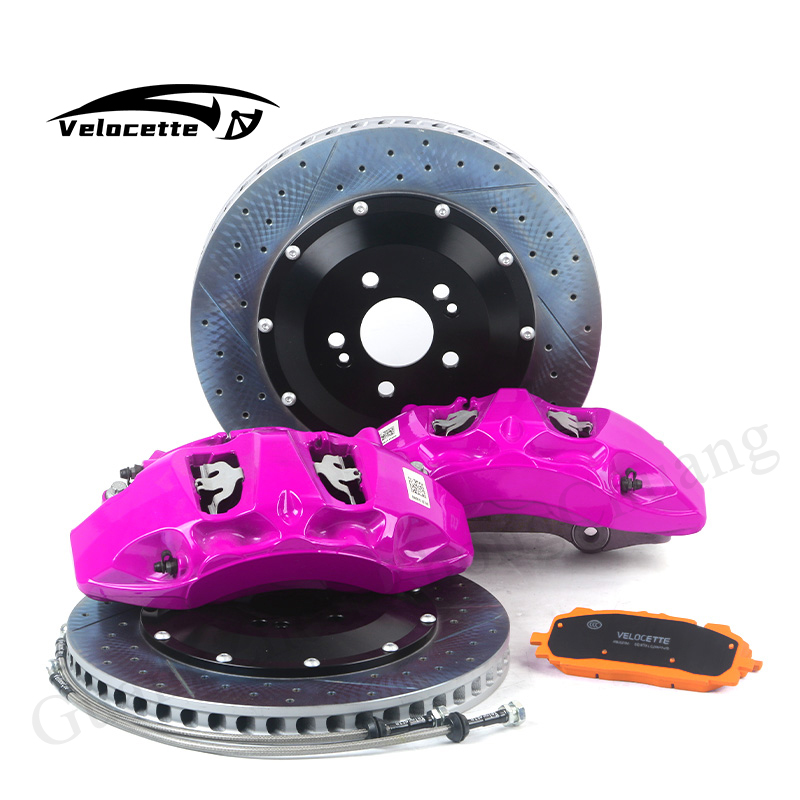 Car Accessories Inside - อุปกรณ์ตกแต่งภายนอกรถยนต์ คาลิปเปอร์เบรกหน้า 8N 10 ลูกสูบ ชุดคาลิปเปอร์เบรกดิสก์ด้านข้าง