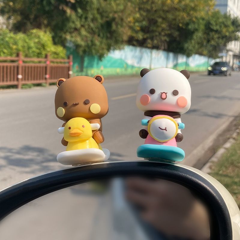 Yier Bubu ตุ๊กตาสปริงสวิงรูปกา - Car Accessories Website บทวิจารณ์และราคา