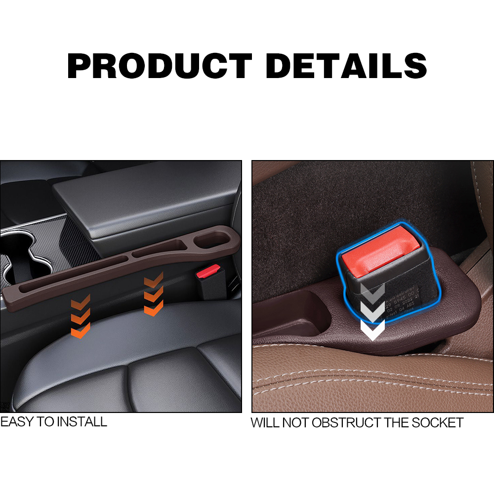 ที่อุดช่องว่างเบาะรถยนต์แบบใหม - Car Accessories Website บทวิจารณ์และราคา