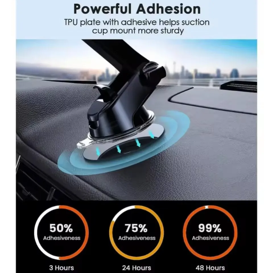 แผ่นรองโทรศัพท์ซิลิโคนกันลื่นส - Car Accessories Phone Holder บทวิจารณ์และราคา