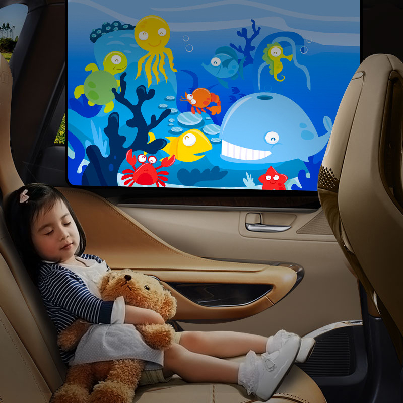 Universal รถ Sun Shade COVER U - Automatic Car Sunshade บทวิจารณ์และราคา