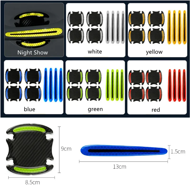 สติกเกอร์ติดมือจับประตูรถยนต์ล - Car Door Handle Protector บทวิจารณ์และราคา