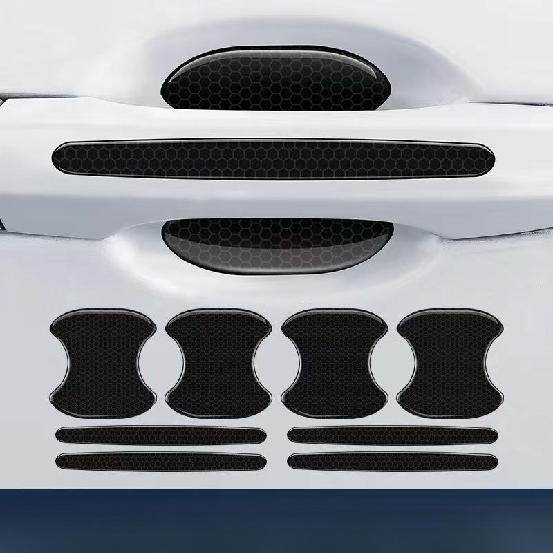 สติ๊กเกอร์ป้องกันรอยขีดข่วนสำห - Car Door Handle Protector บทวิจารณ์และราคา