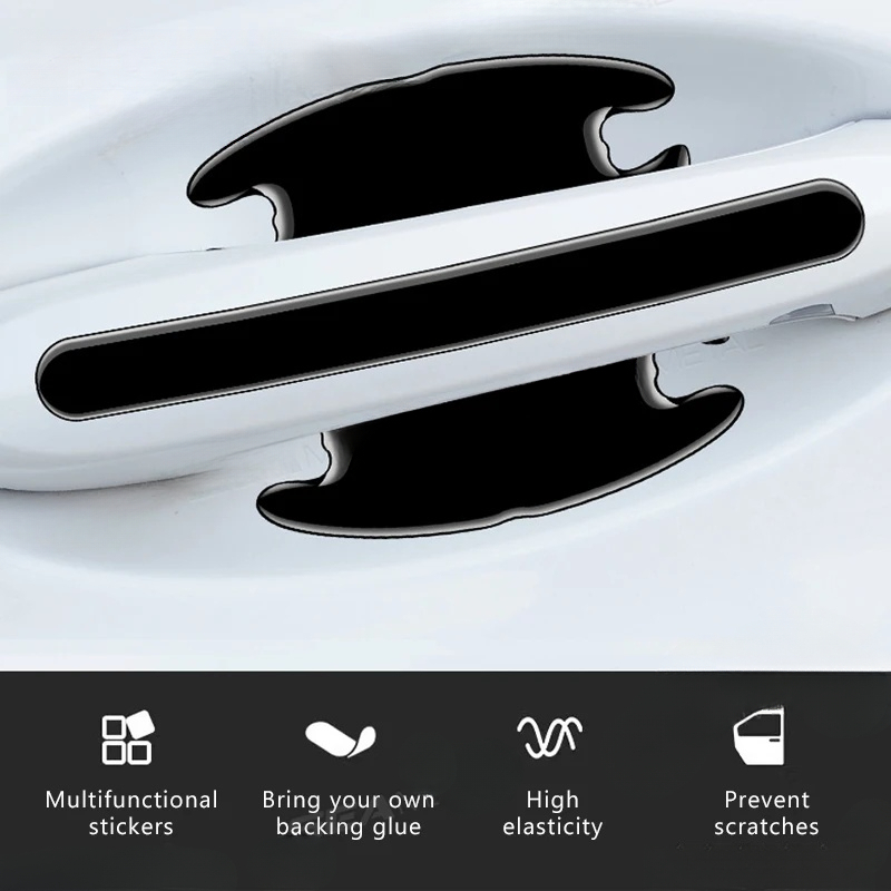 สติ๊กเกอร์กันรอยมือจับประตูรถย - Car Door Handle Protector บทวิจารณ์และราคา