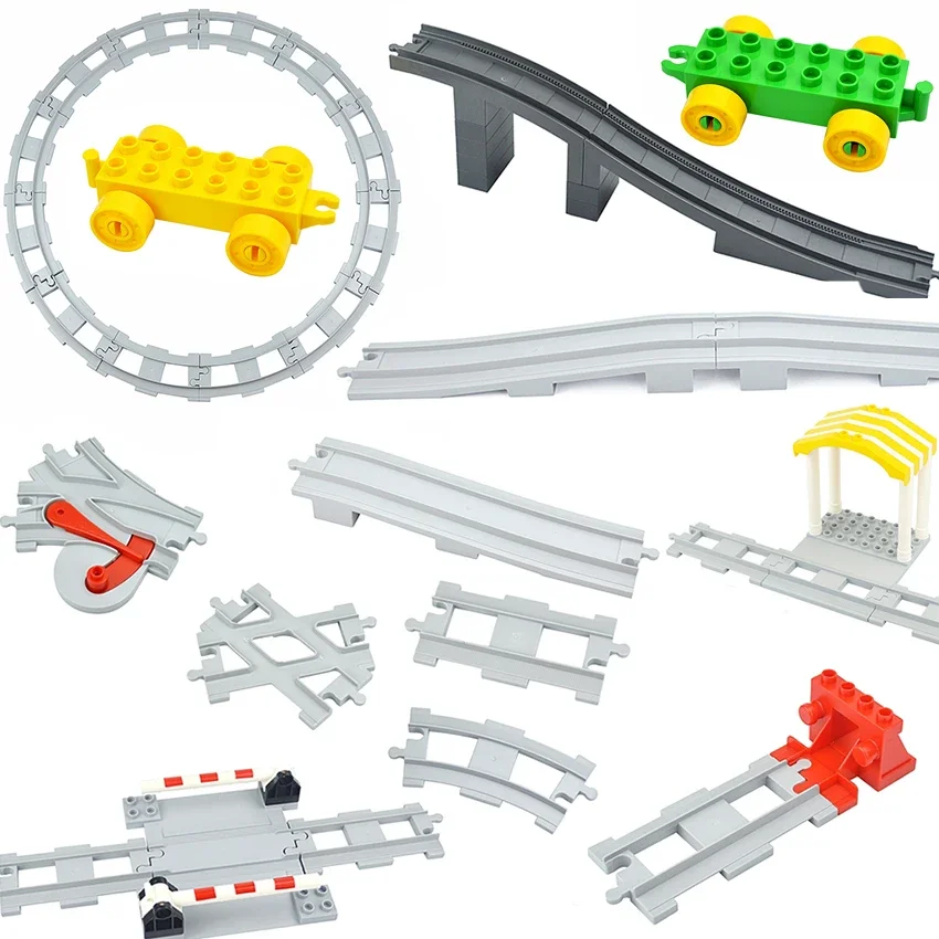 ขนาดใหญ่ติดตามรถไฟอิฐขนส่งรถไฟ - Accessories Car Near บทวิจารณ์และราคา