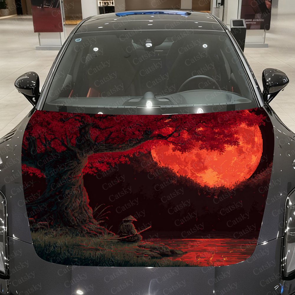 สติ๊กเกอร์ติดฝากระโปรงรถนักรบพ - Car Accessories Gift Ideas บทวิจารณ์และราคา