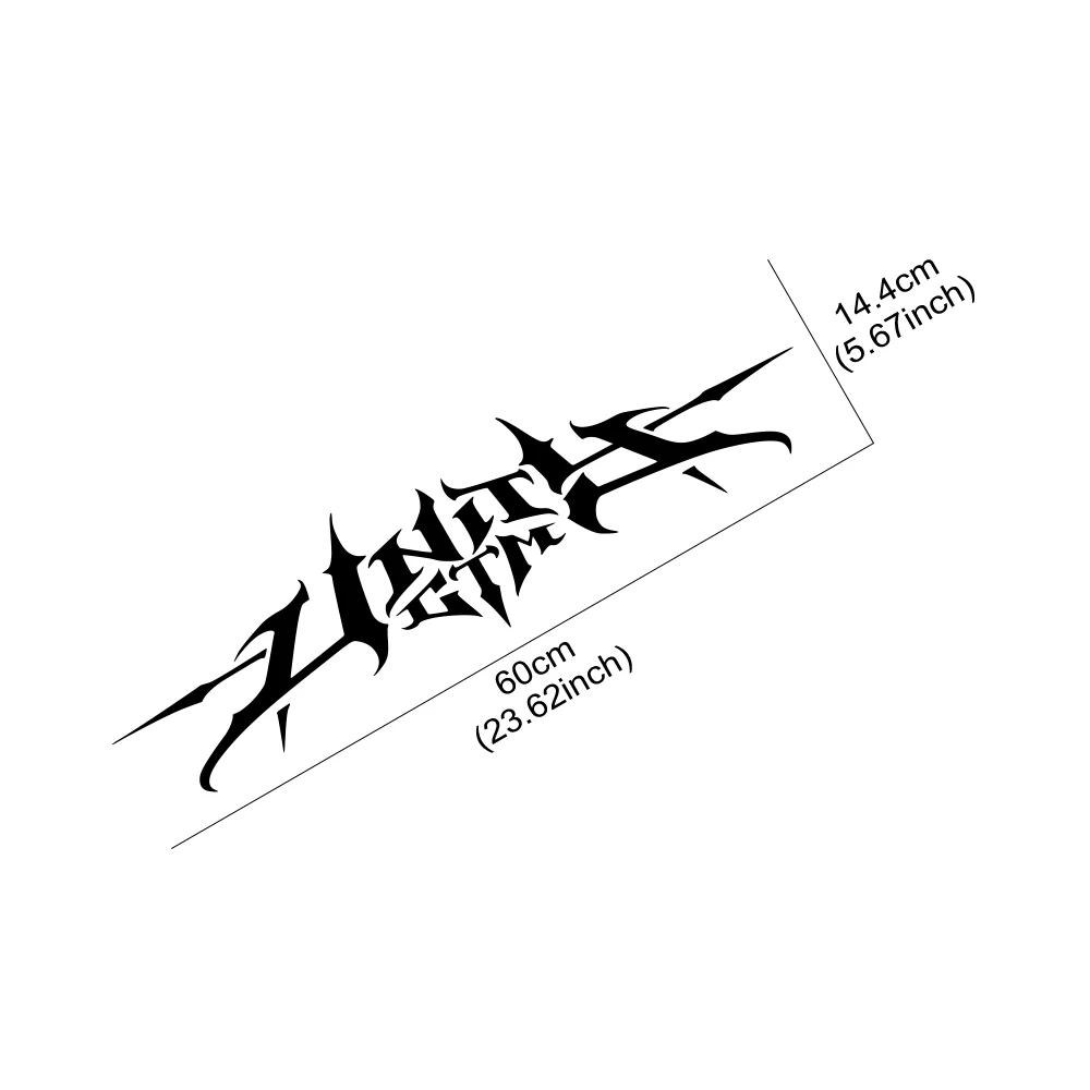 สติกเกอร์ติดกระจกรถยนต์ ลาย GT - Car Accessories Banner บทวิจารณ์และราคา