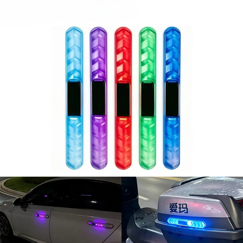 ไฟ LED พลังงานแสงอาทิตย์ 1 ชิ้ - Car Door Handle Protector บทวิจารณ์และราคา