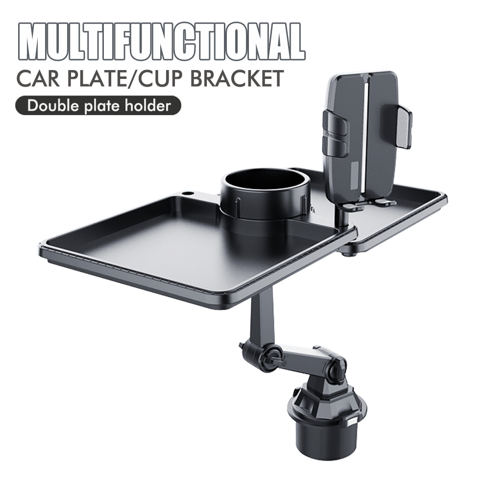 ที่วางแก้วคู่ในรถยนต์พร้อมถาดว - Car Accessories Phone Holder บทวิจารณ์และราคา