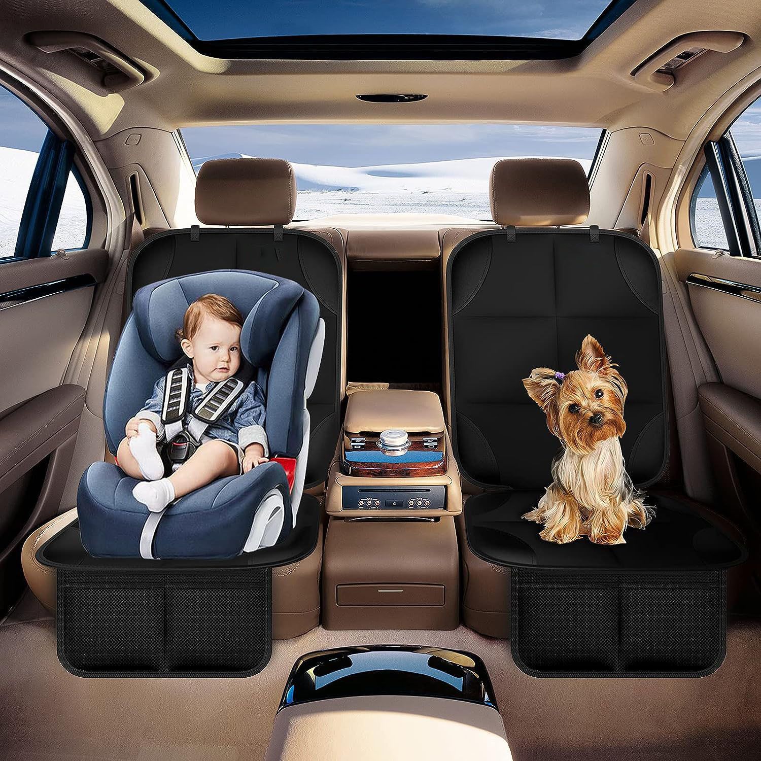 ผ้าคลุมเบาะรถยนต์สำหรับเด็ก ผ้ - Car Accessories For Baby บทวิจารณ์และราคา