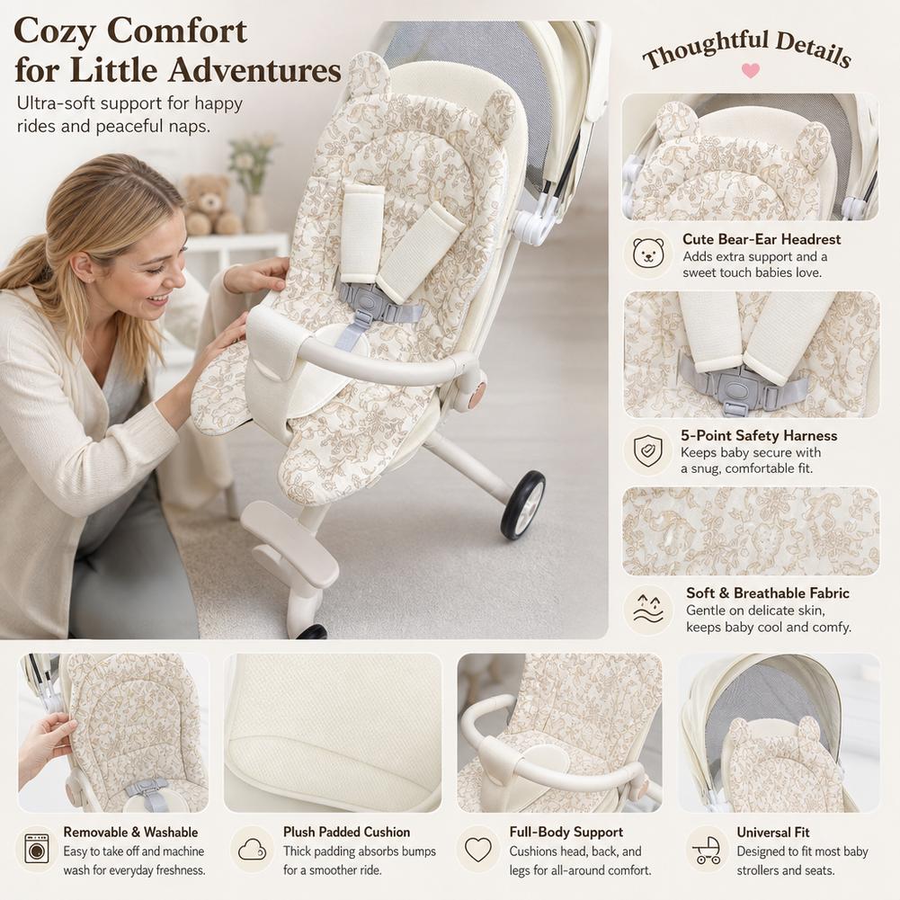 เบาะรองนั่งรถเข็นเด็ก ที่นอนนุ - Car Accessories For Baby บทวิจารณ์และราคา
