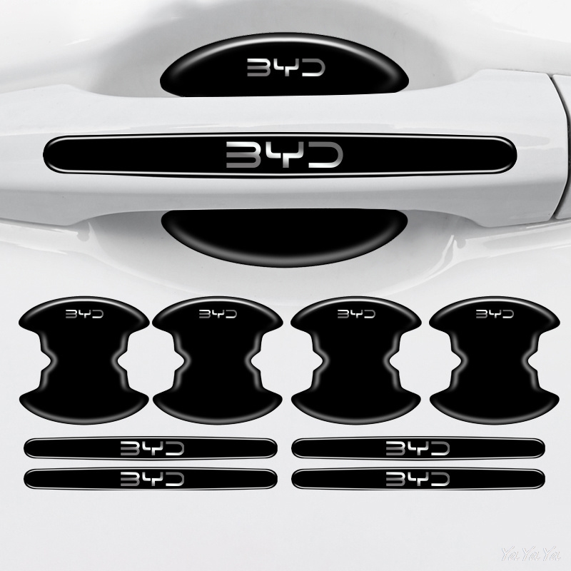 โลโก้ BYD ตัวป้องกันมือจับประต - Car Door Handle Protector บทวิจารณ์และราคา