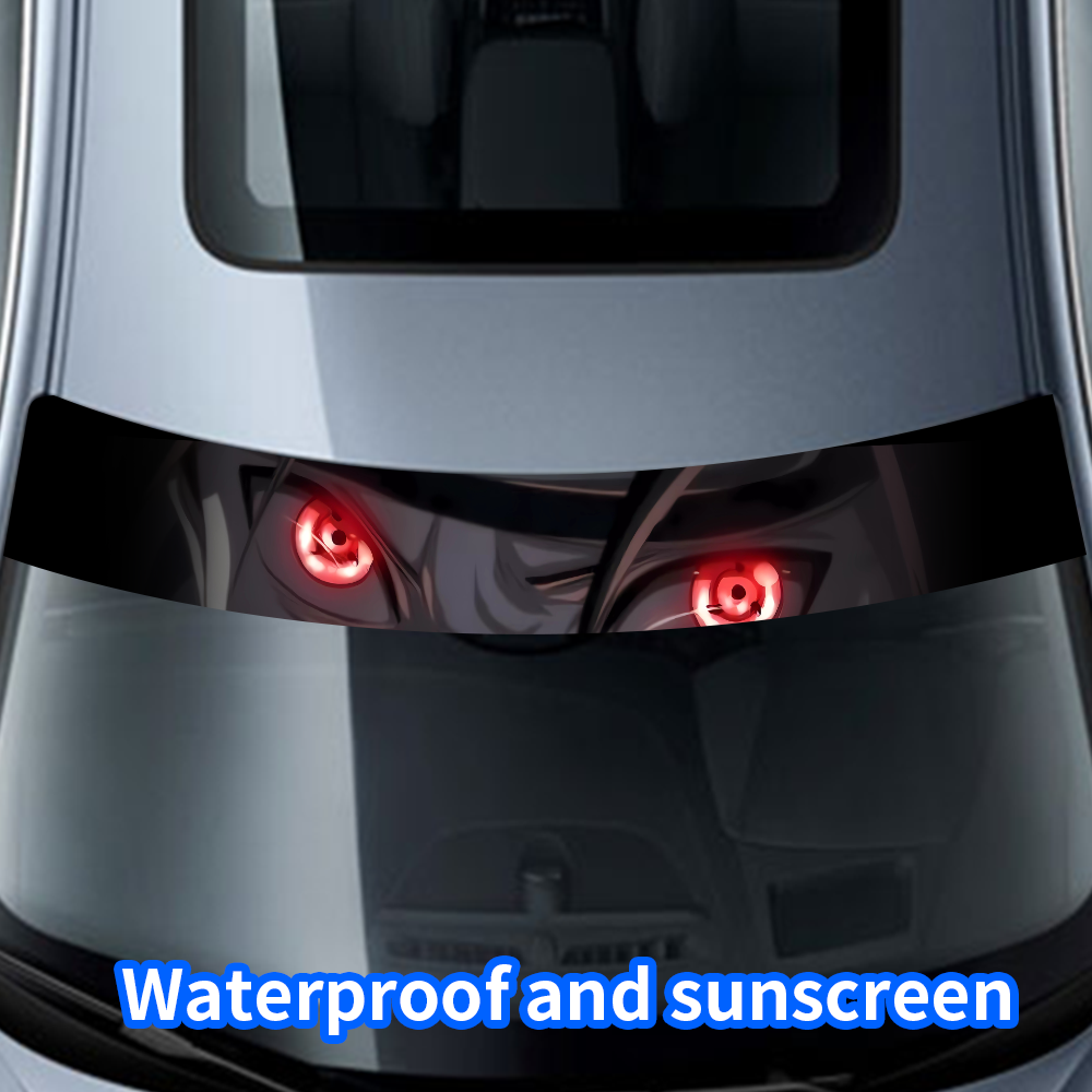 อะนิเมะ 3D Eyes รถด้านหน้ากระจ - Car Accessories Banner บทวิจารณ์และราคา